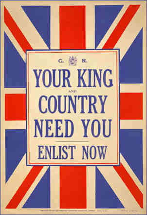 Your Country Needs you poster
