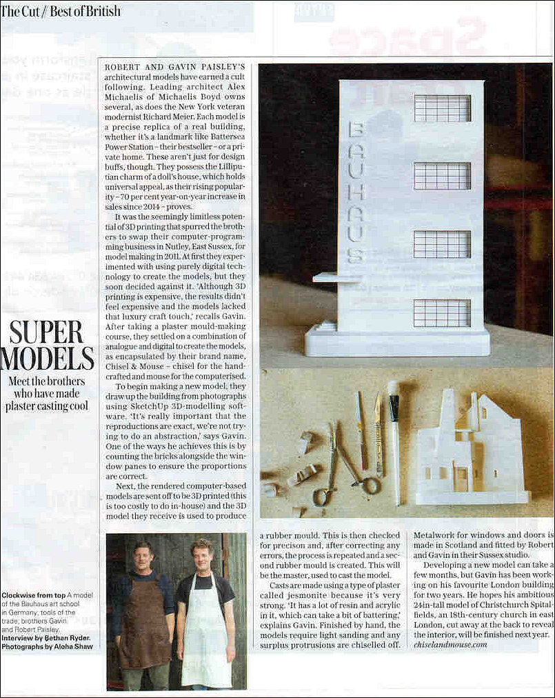Chisel & Mouse article