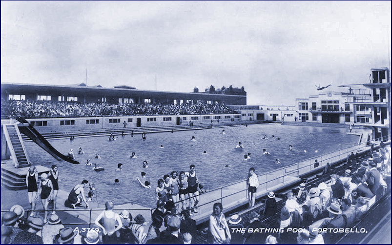 General view of the Bathing Pool in 1936