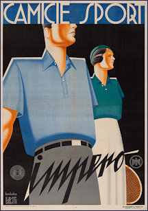 Domenico Lubatti Sports Poster 1932