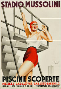 Domenico Lubatti Sports Poster 1935