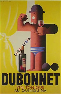 A M Cassandre advert for Dubonnet