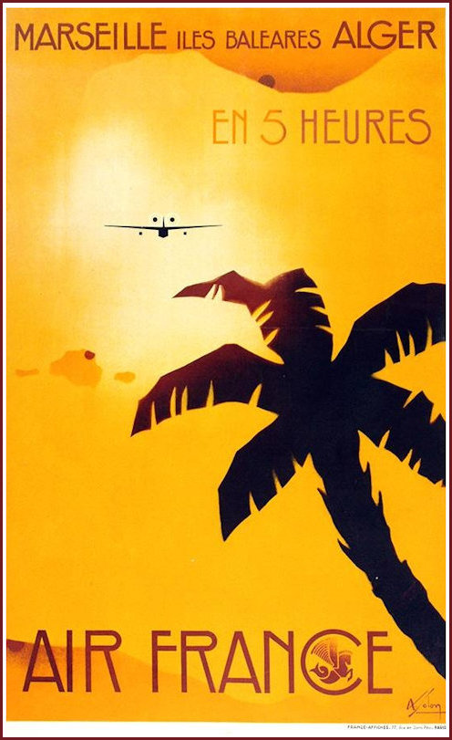 Travel Poster to Marseilles