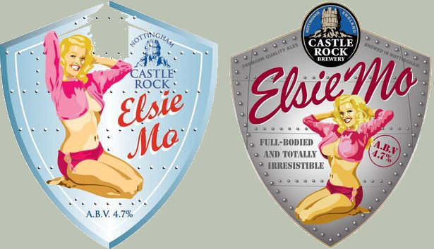 Elsie double beer clip art