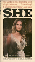 She by Roder Haggard Ursula Andress on cover US edition