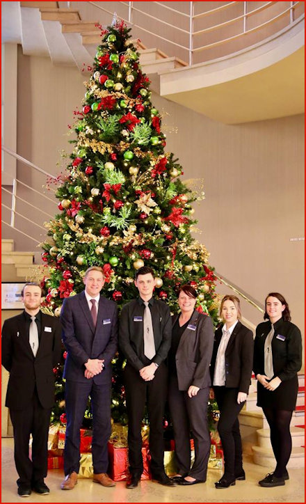 Christmas Tree and Staff 2017