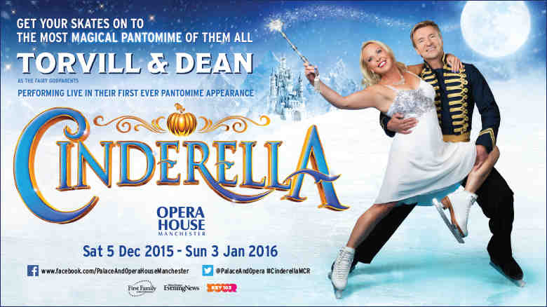 Torvill and Dean first Panto apperance 2015