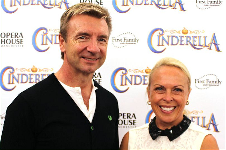 Torvill and Dean at the Launch of the Panto
