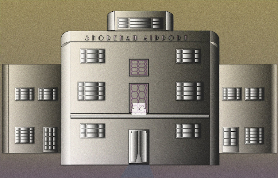 Modern representation of Shoreham facade