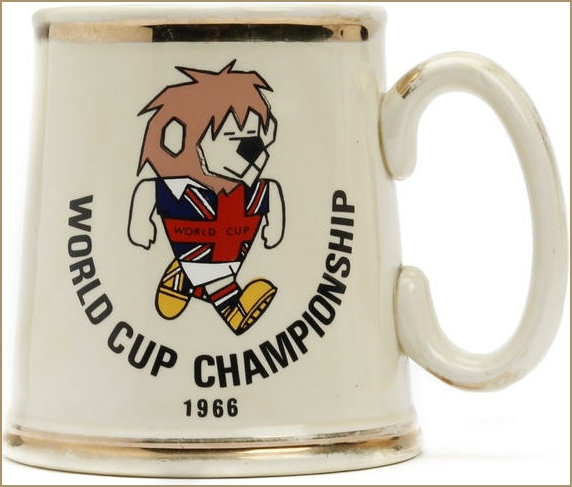 World Cup Willie Commemorative Mug