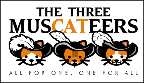 The 3 Muscateers Banner