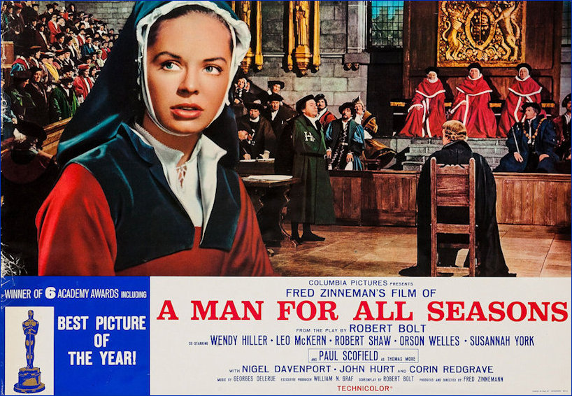 A Man for All Seasons Film Poster - Susannah York as Margaret Roper