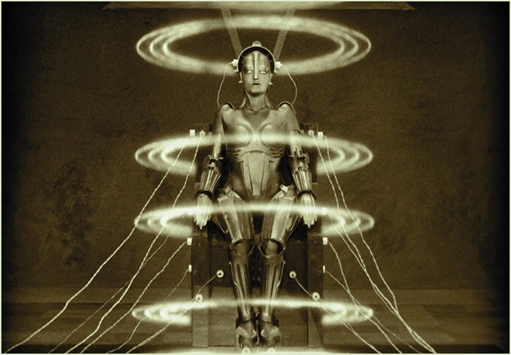 The Maria Robot being created in Fritz Lang's Metropolis