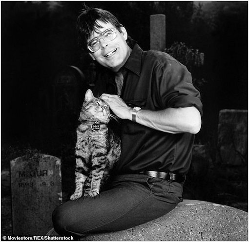 Stephen King & Cat
