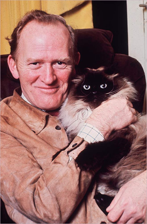 Gordon Jackson and Cat