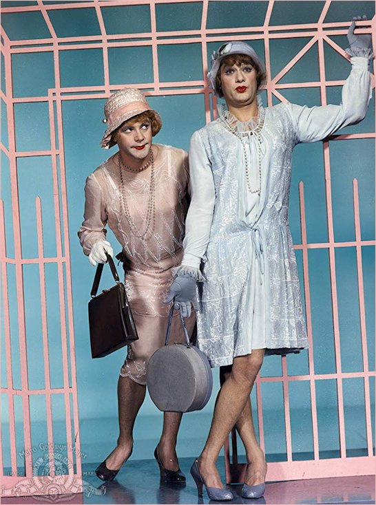 Curtis & Lemon dressed as women