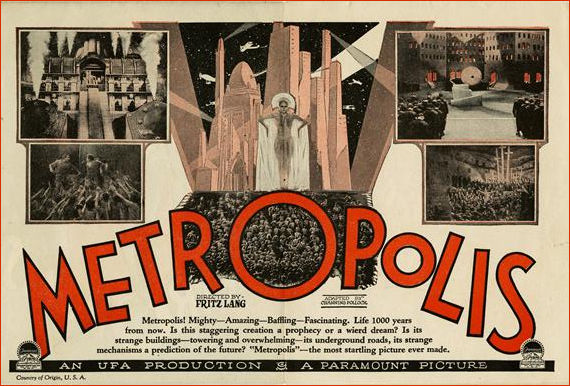 Metropolis 1927 Lobby Card