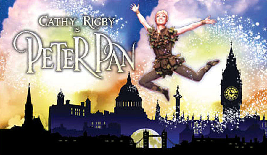 Cathy Rigby is Peter Pan Poster
