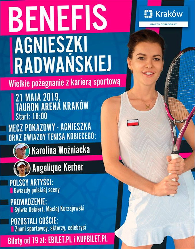 Benefit Charity Match for Radwanska 21.05.2019