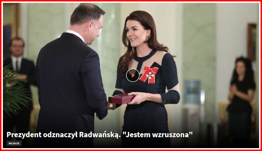 Agnieszka Radwanska receiving award and stating she is moved by the occasion