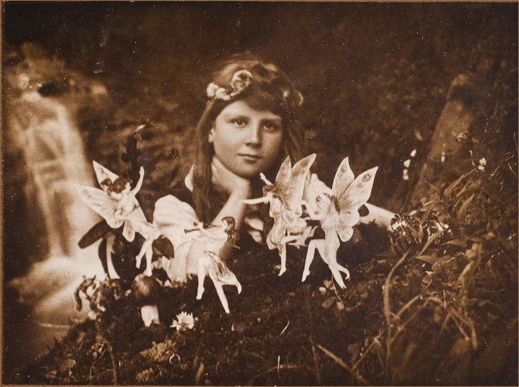 Original Photograph of the Cottingley Fairies