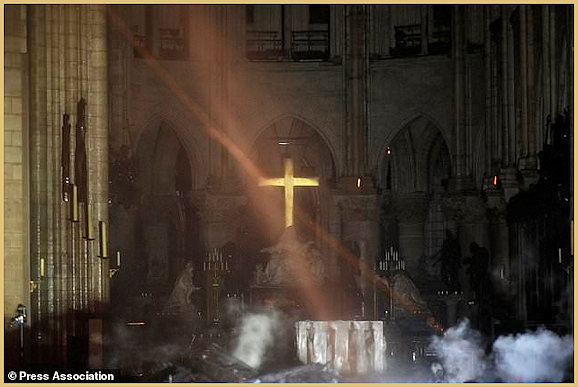 Notre Dame Sign of Hope