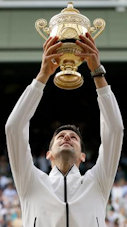 Novak Djokovic Wimbledon Champion 2019