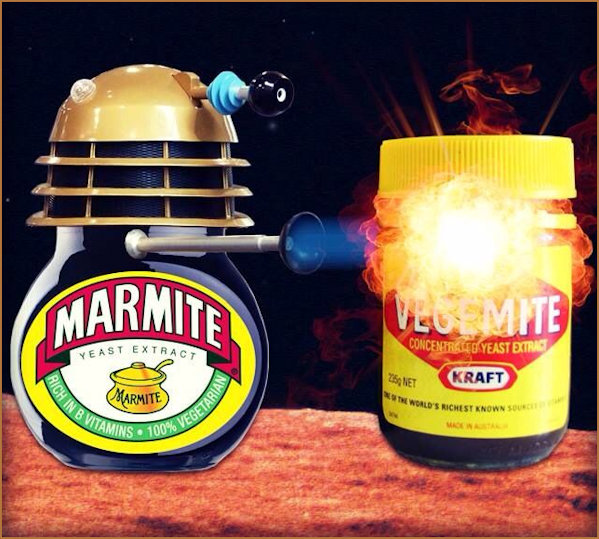 Marmite - Dr Who 50 years