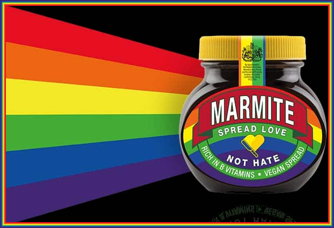 Rainbow Marmite feature