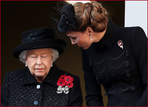 HM Elizabeth II and Catherine, Duchess of Cambridge 2019