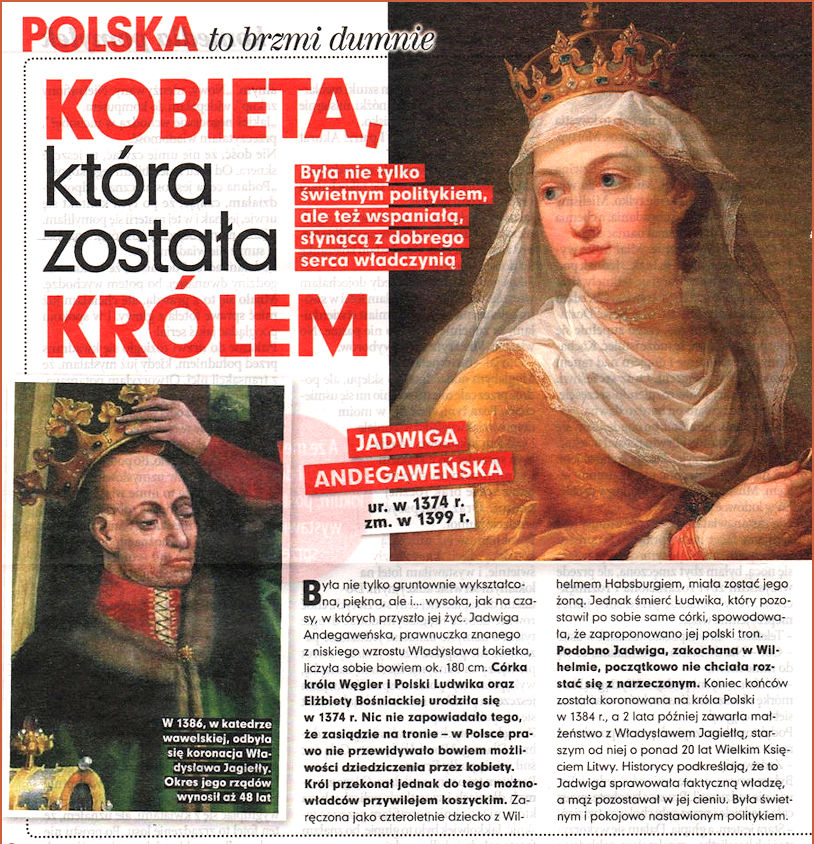 Polish Article about Queen Jadwiga of Poland