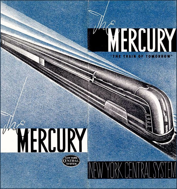 Mercury Streamliner billed as the train of tomorrow