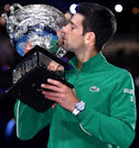 Noval Djokovic  Australian Open Champion 2020