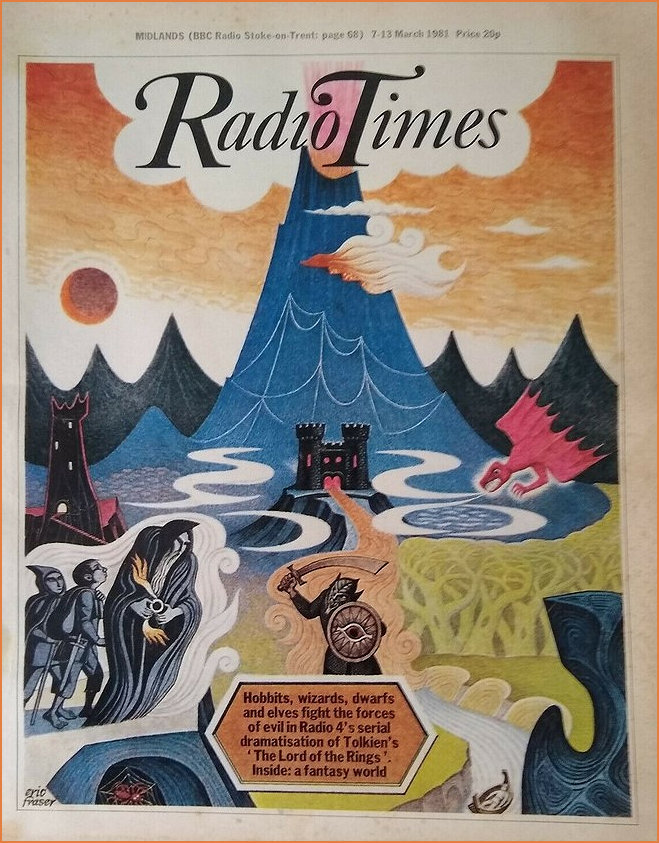 Radio Times Cover for LOTR