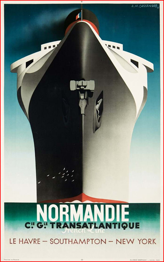 Poster SS Normandie