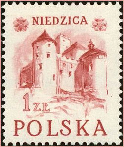 Polish Stamp featuring Niedzice