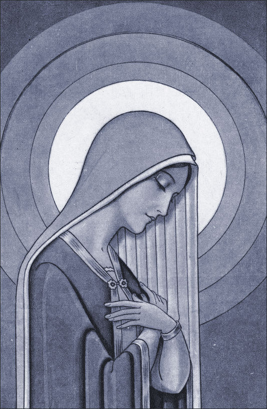 1930s internpretation of Mary. Mother of God
