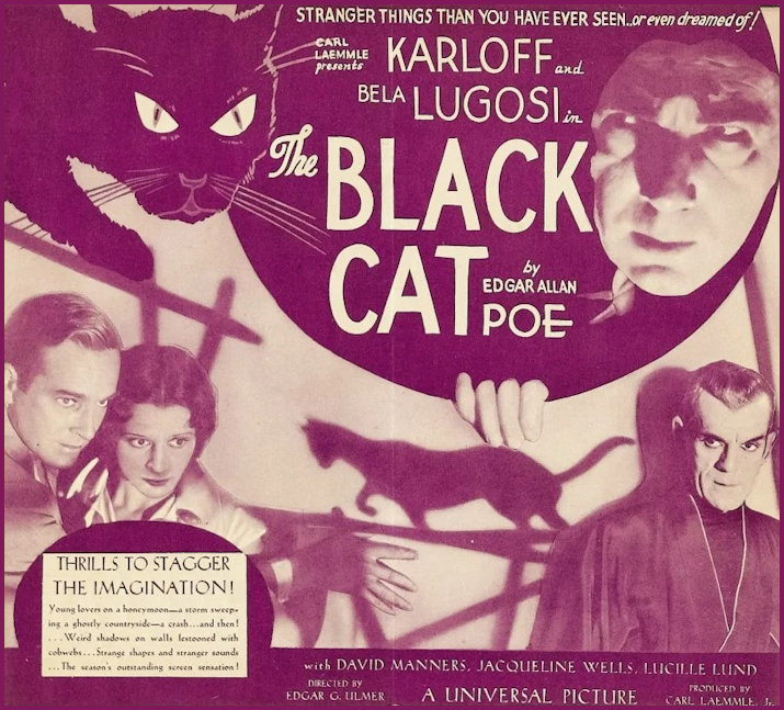 The Black Cat 1934 Film Poster