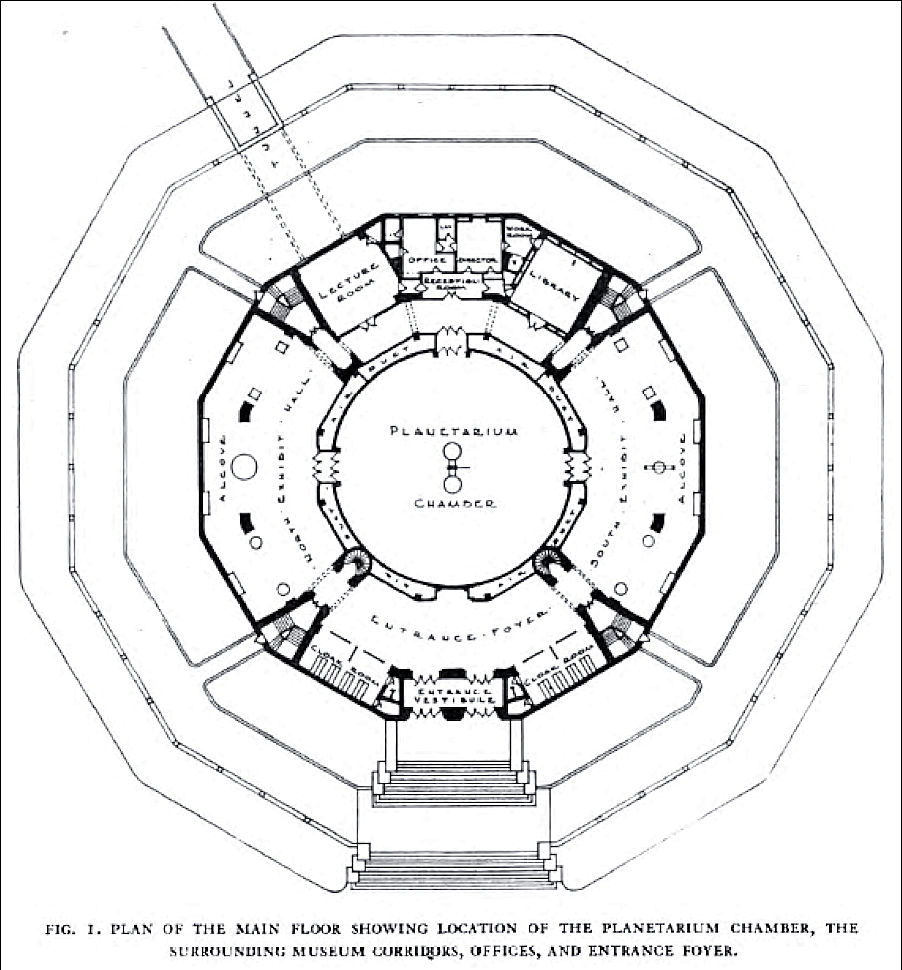 Groundplan of Adler Planetarium