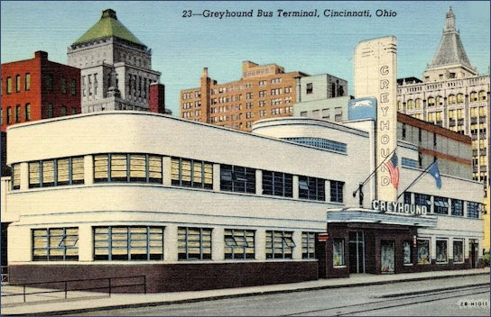 Greyhound Bus Station Cincinatti Ohio