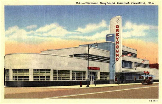 Greyhound Bus Station Cleveland Ohio