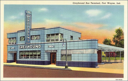 Greyhound Bus Station Fort Wayne Indiana