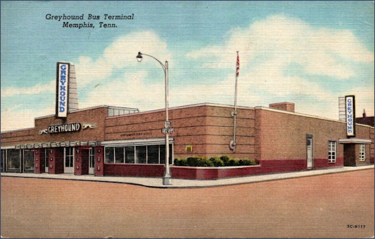 Greyhound Bus Station Memphis Tennessee