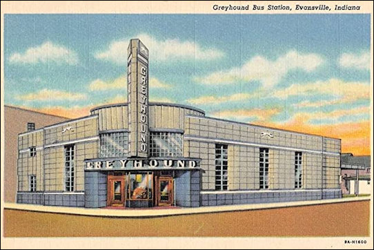 Greyhound Station Evansville