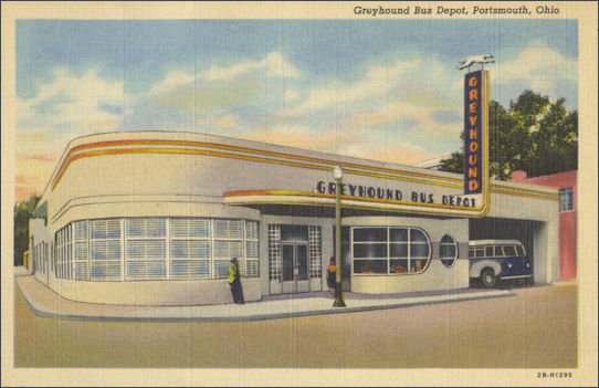 Greyhound Bus Station Portsmouth Ohio