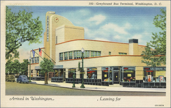 Greyhound Bus Station Washington DC