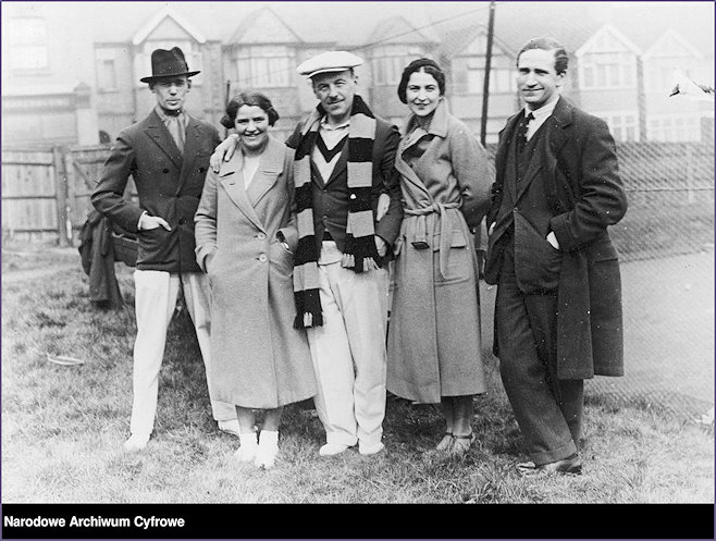 1933 original image of BH parents in London 1933