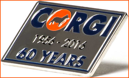 Corgi 60th Anniversary Commemorative Badge