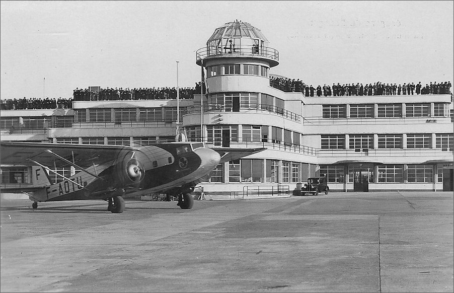 The original Control Tower at Le Bourget