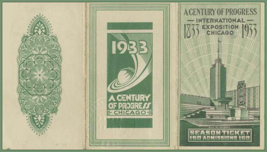 1933 World Fair Season Ticket